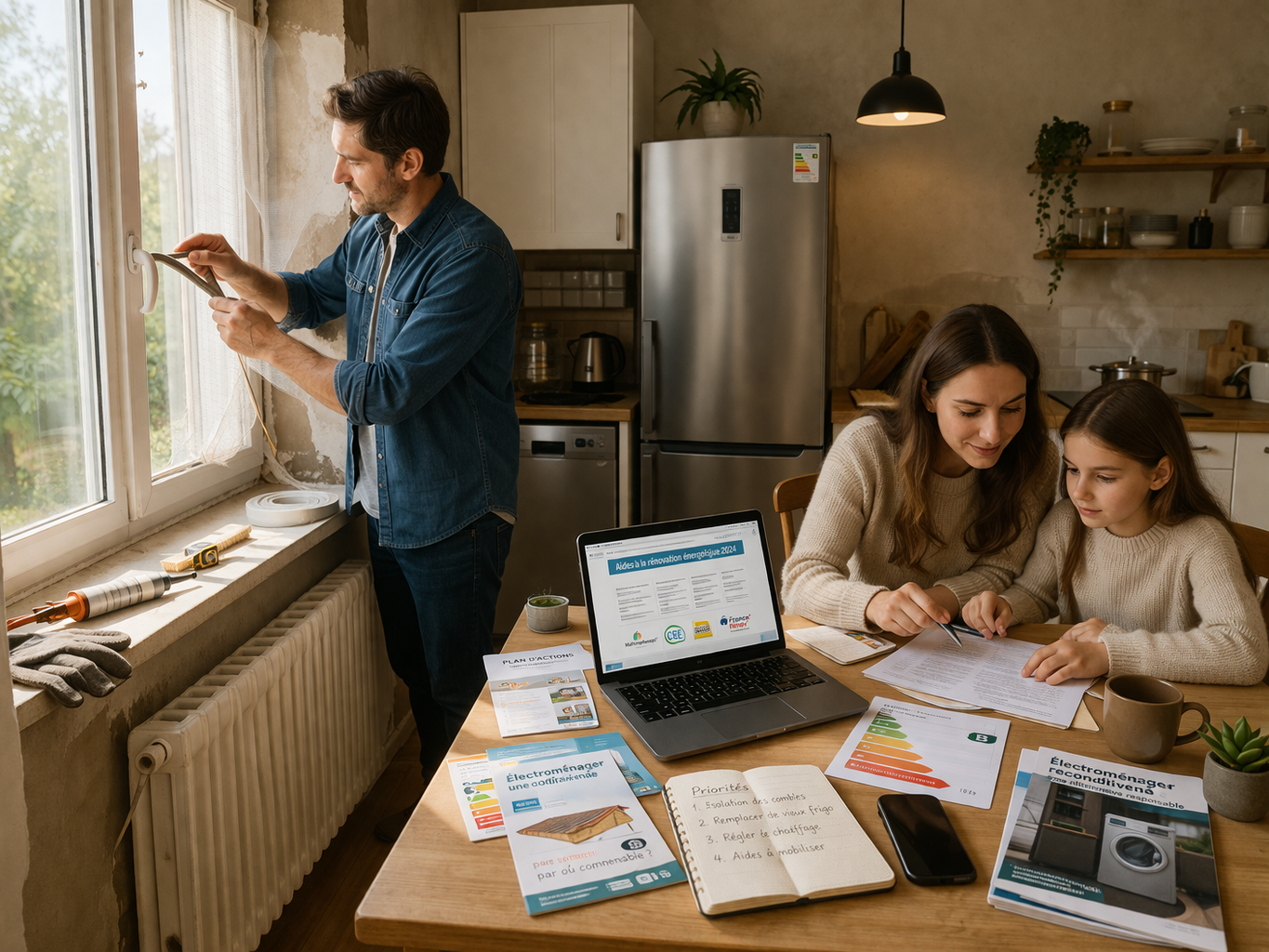 Rénovation énergétique des ménages : isolation, aides, équipements responsables et solutions concrètes pour rendre le logement plus sobre au quotidien